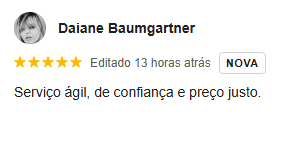 Depoimento de cliente sobre serviços contábeis